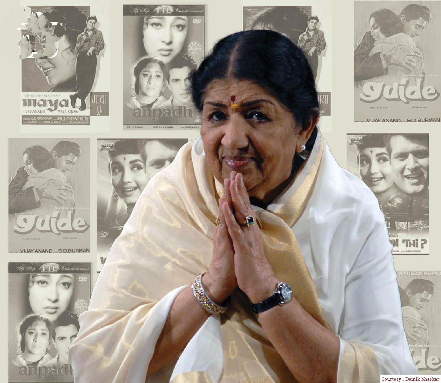 Swara Kokila Lata Mangeshkars first death anniversary today.