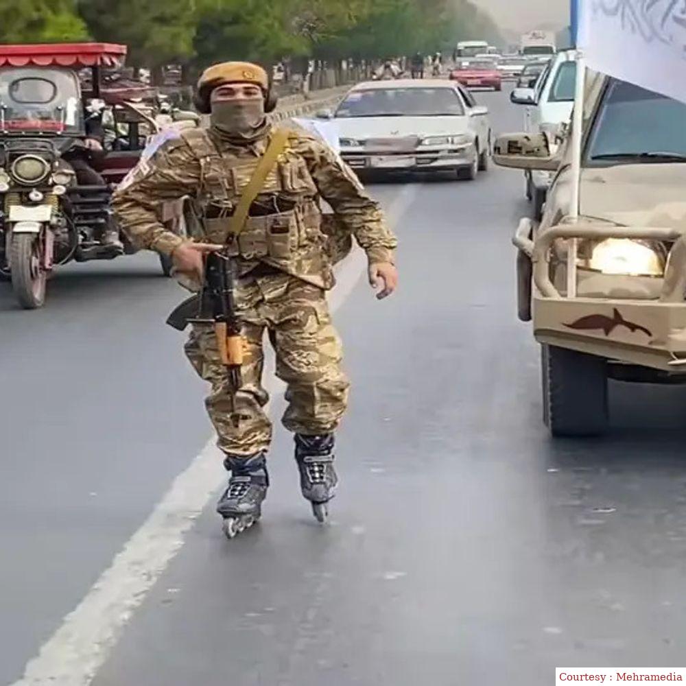 Taliban force stunts on roads