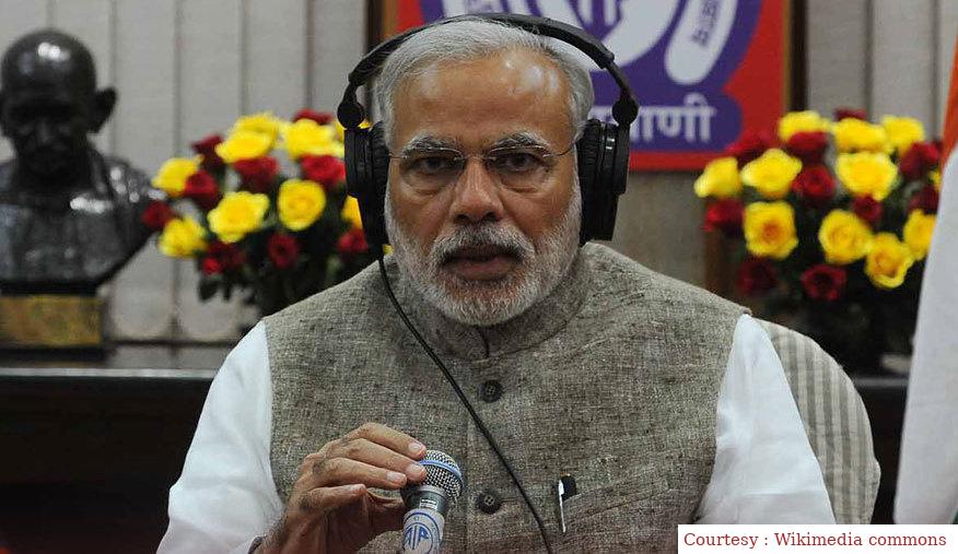 मन की बात का 100वां एपिसोड प्रसारित।