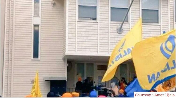The attack of Khalistan supporters continues continuously.