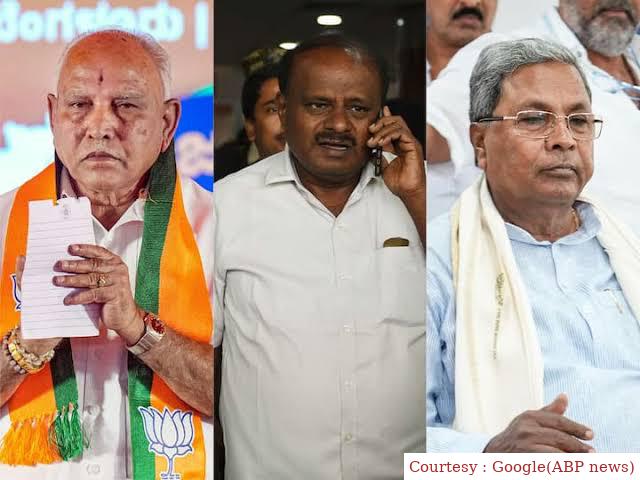 The BJP faced a crushing defeat in the Karnataka elections.
