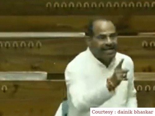 The BJP MP abused the BSP MP in the Lok Sabha.