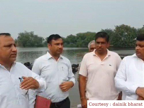 The Chief Engineer of the Irrigation Department, after seeing the condition of ITI, reprimanded the officials.