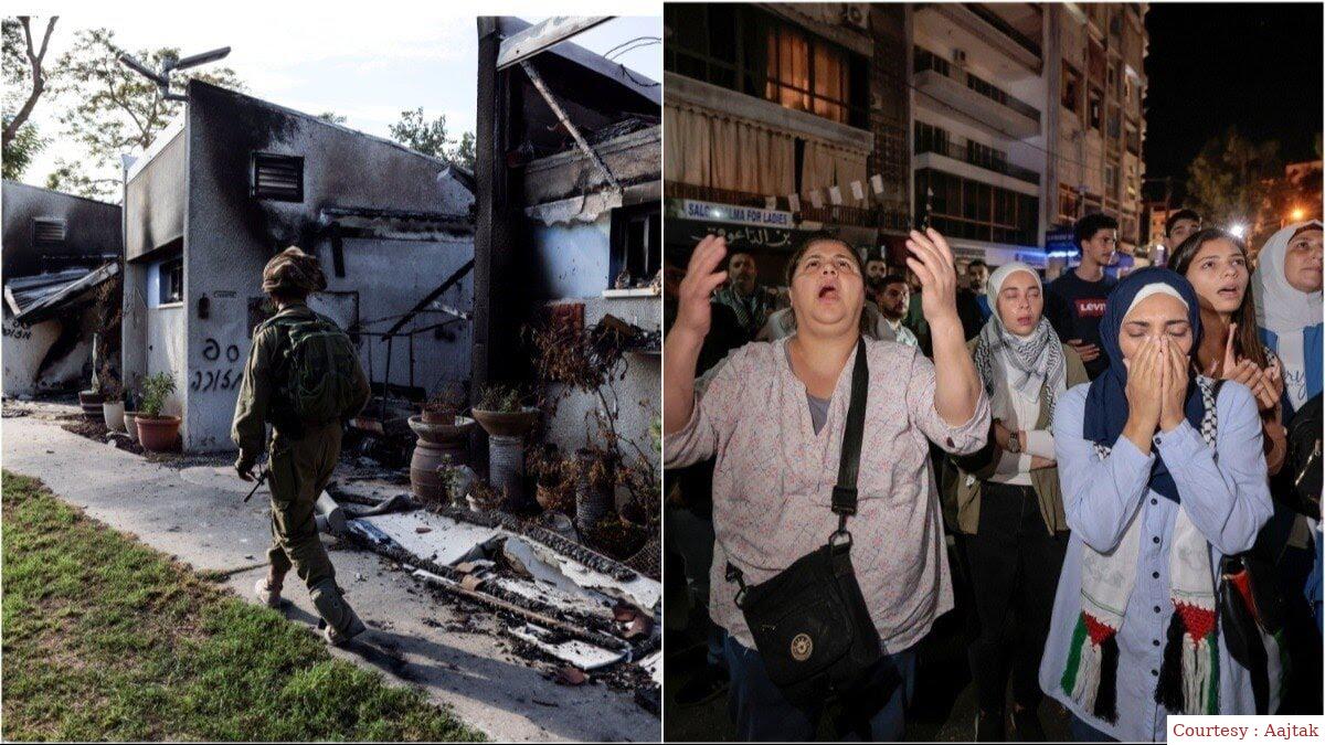 फिलिस्तान के अस्पतालों की हालत खराब, टुकड़ों में आ रहे शव।