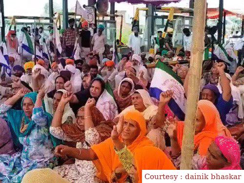 The decision of Chandigarh Cooch was postponed by the farmers, the Twitter handle of the farmer leaders was also blocked.