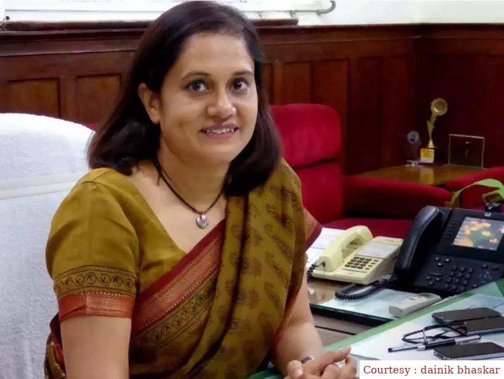 The first female chairperson of the Railway Board will take over the responsibility of office from tomorrow.