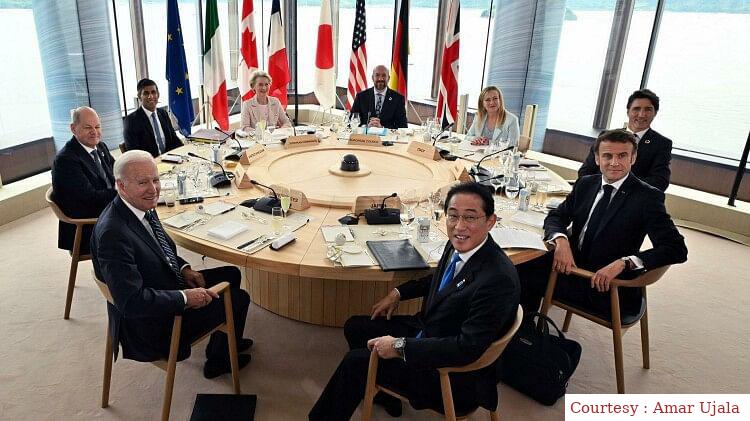 The G-7 summit held in Hiroshima.