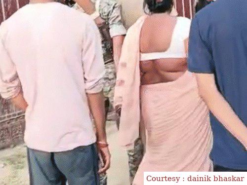 The girl raped the girl by 10 feet and was buried, vandalized the house of the accused.