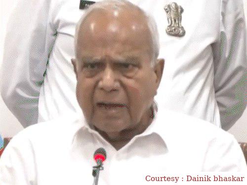 पंजाब के सीएम पर भड़के गवर्नर, पंजाब में गवर्नर ने राष्ट्रपति शासन की चेतावनी दी।