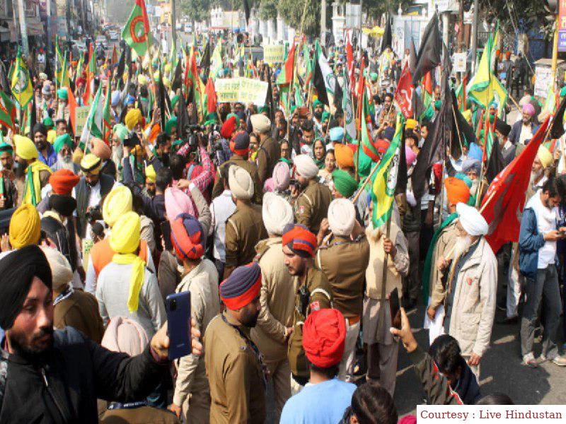 The Haryana minister made a controversial statement on the women of the protesting farmers house.