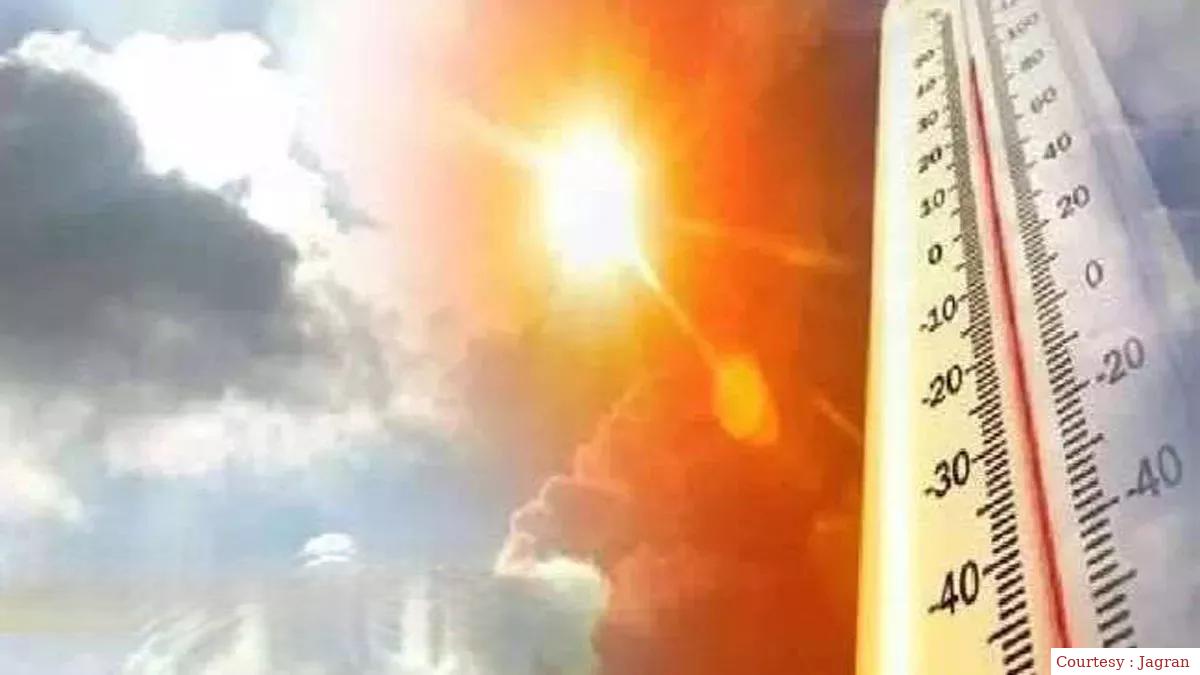 उत्तर भारत में गर्मी का तापमान बढ़ता जा रहा है |