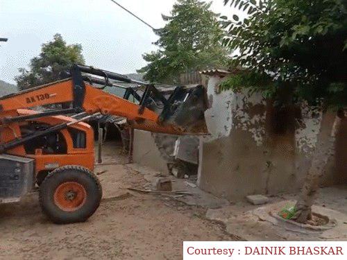 The High Court banned bulldozer action in Nuh, so far 57.5 acres of land has been vacated.