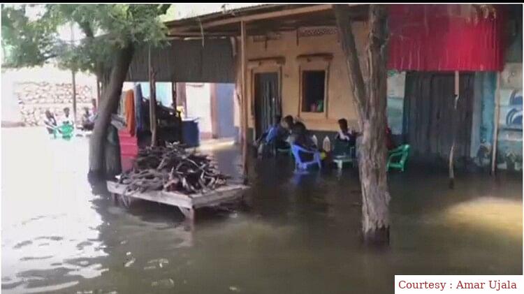 The most time of rain in Africa.