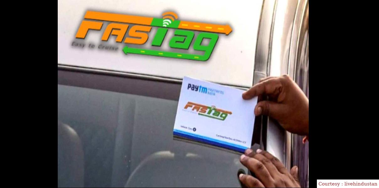 The name of Paytm Payment Bank is not included in the new list for fastag.