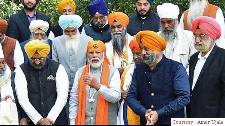 The opinion of Sikh community representatives regarding Narendra Modi.