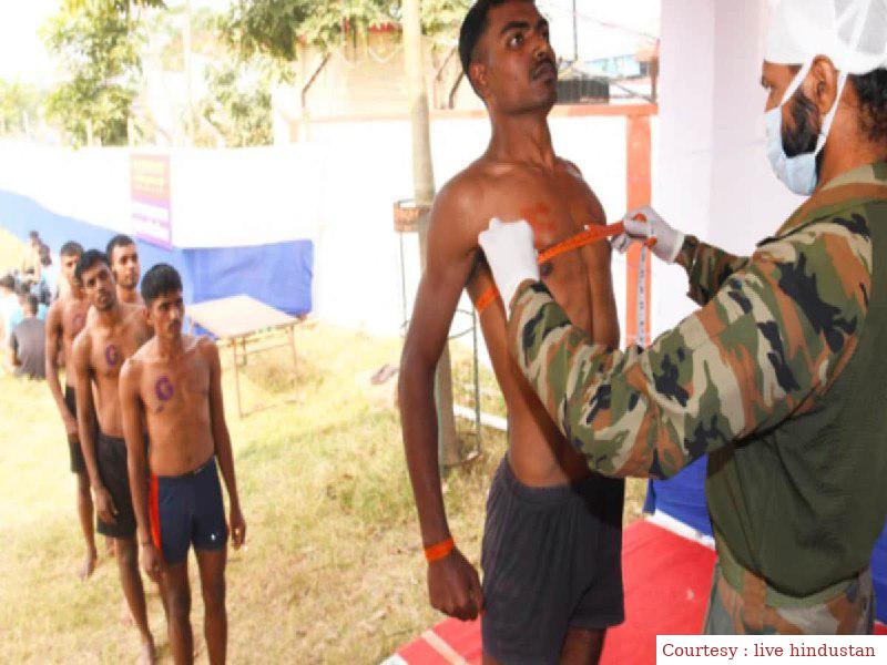 23 नवंबर से दानापुर चांदमारी में शुरू होगी अग्निवीर सेना की भर्ती रैली।