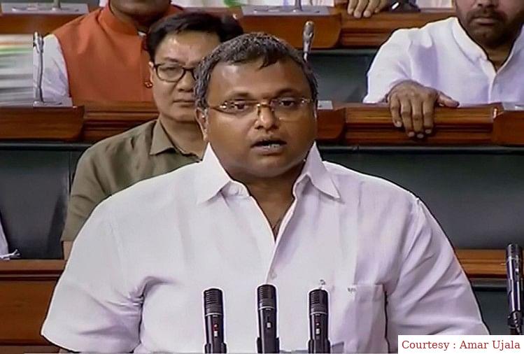 The thinking of the country landing on the moon is still stuck in problems like manual scavenging: Karti Chidambaram.