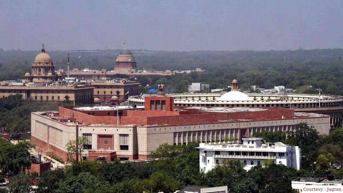 The tricolor will wave in the new Parliament from today