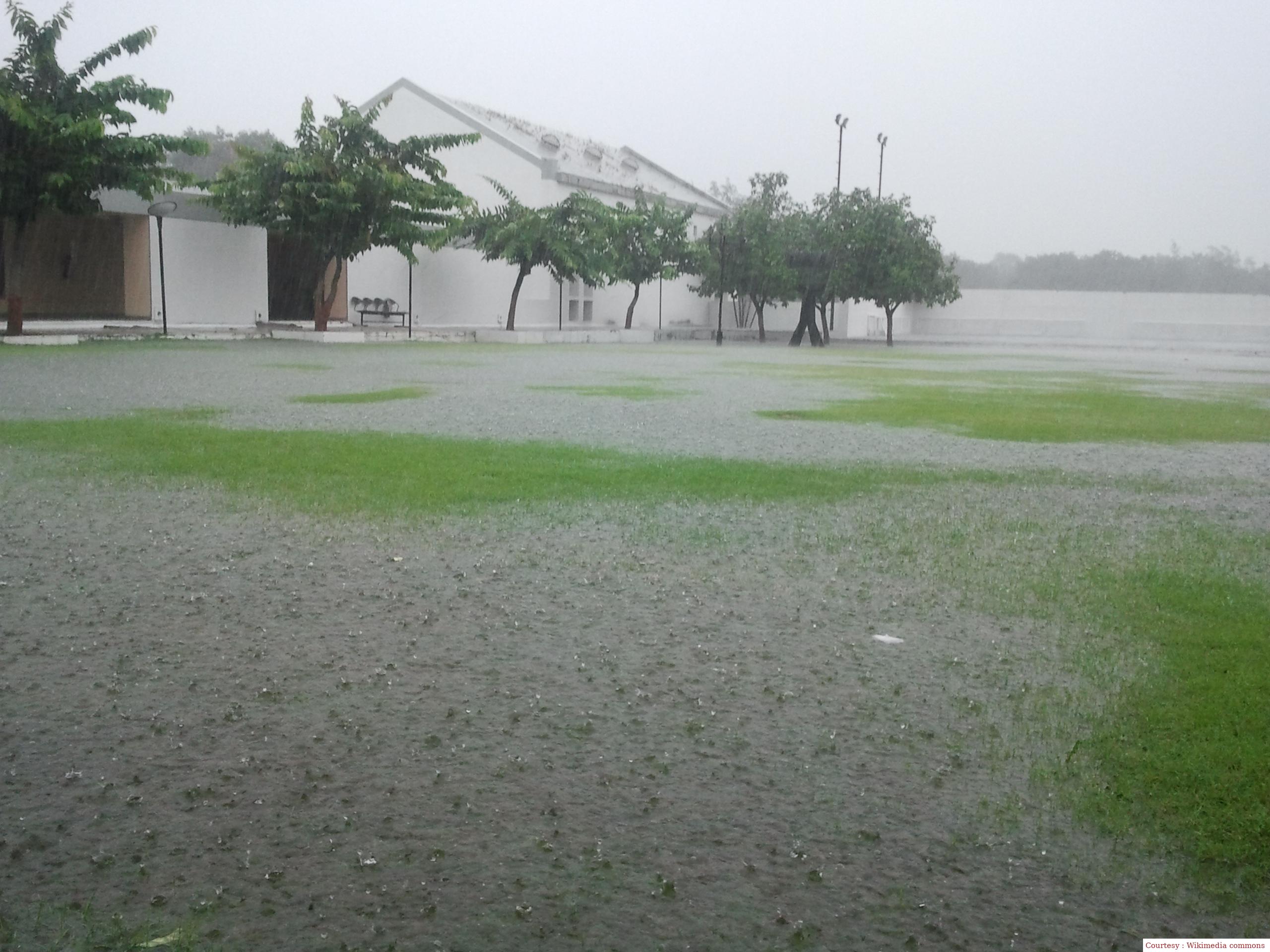The weather deteriorated in Madhya Pradesh.