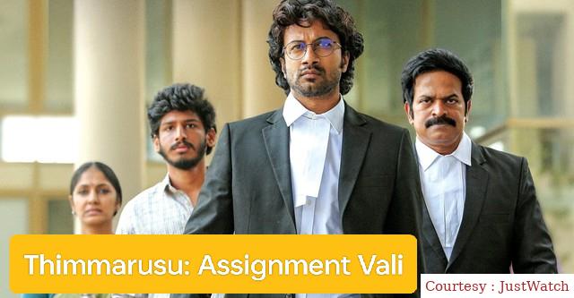Watch Free  Thimmarusu: Assignment Vali Full Movie Online