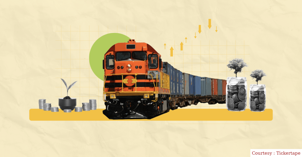 This stock of railway went up 424 percent in 1 year, beneficial for investors