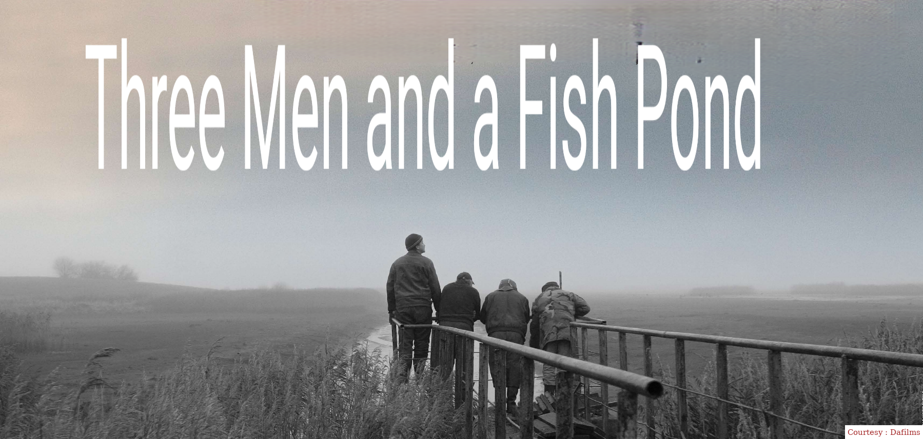 Three Men and a Fish Pond