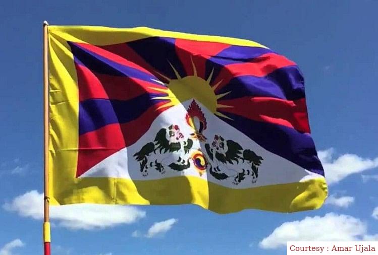 Tibet, a slave country of China.