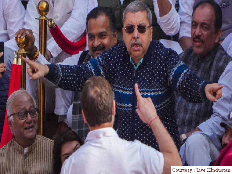 टीएमसी के सांसद ने उपराष्ट्रपति का उड़ाया मजाक, जगदीप धनखड़ ने जताई नाराजगी।