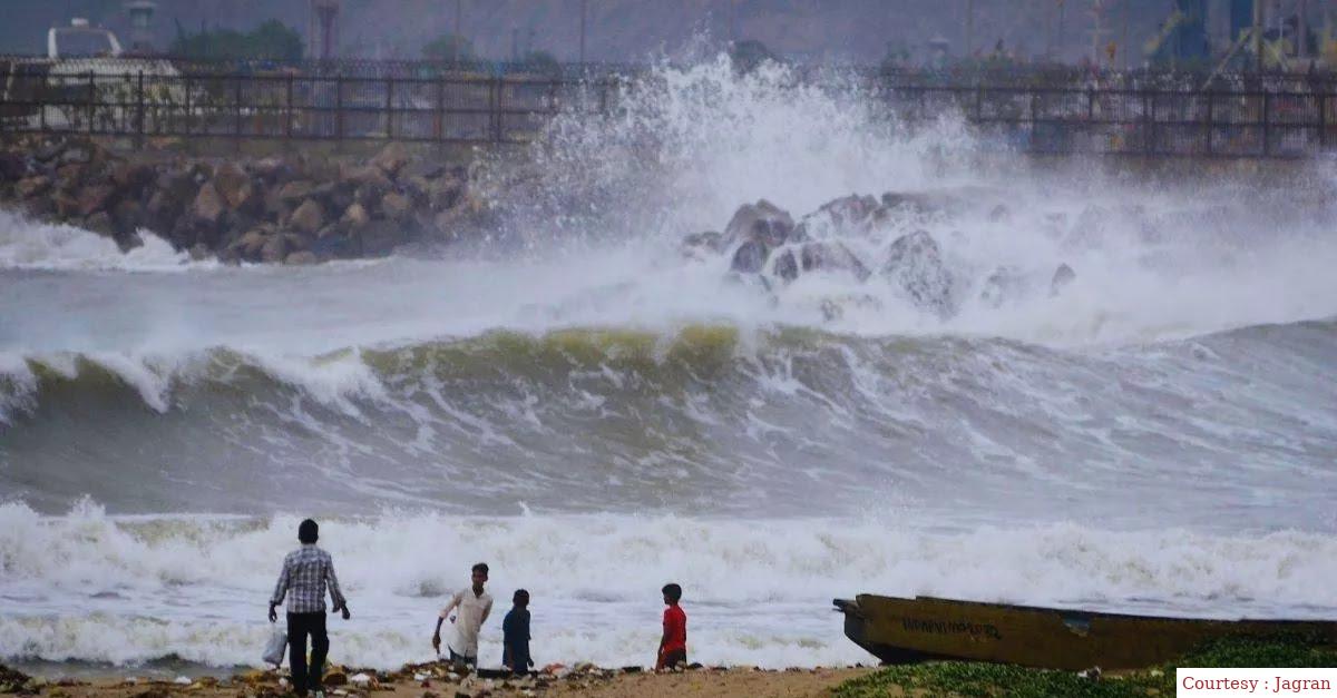 आज आंध्र प्रदेश, तमिलनाडु से टकराएगा मिचौंग तूफान।
