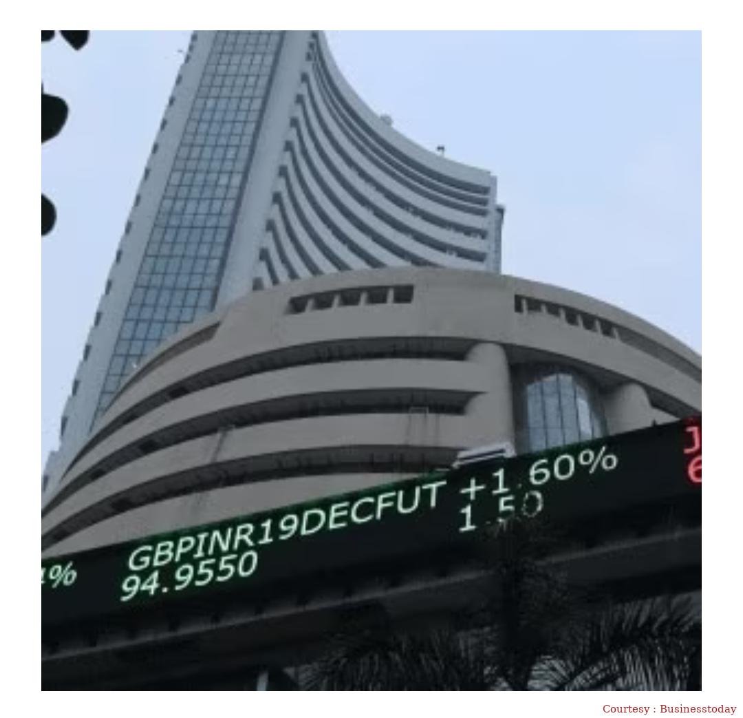 आज शेयर बाज़ार मामूली तेजी के साथ खुला