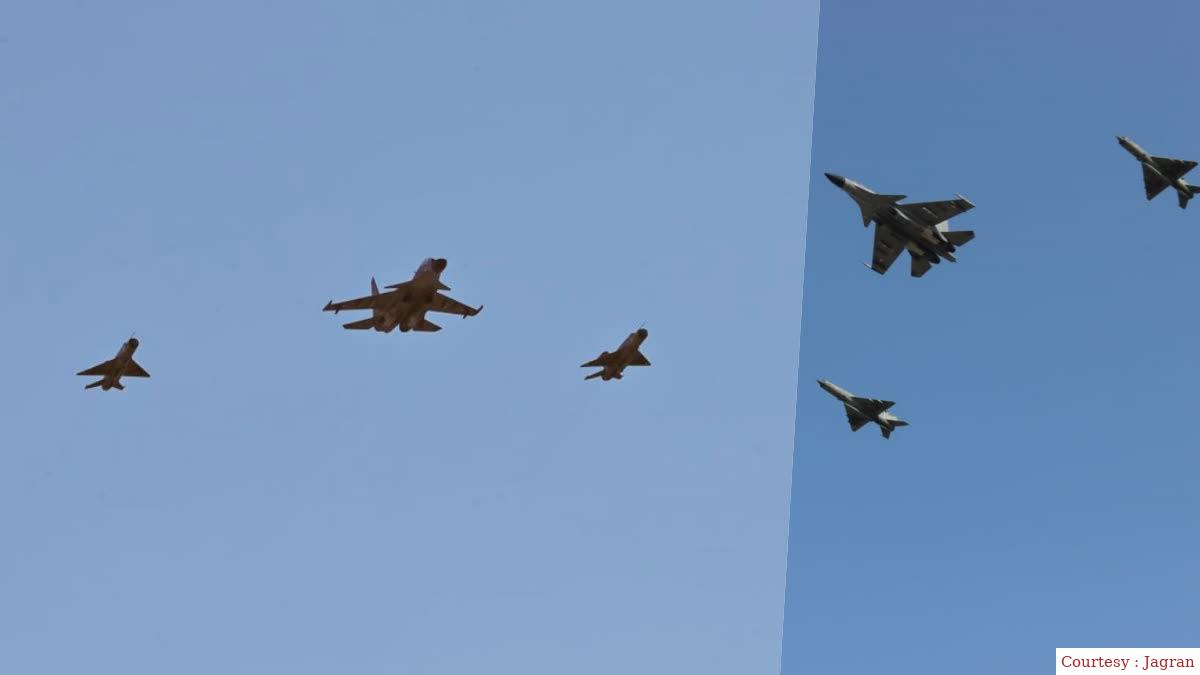 भारत पाकिस्तान सरहद पर त्रिशक्ति प्रहार शुरू