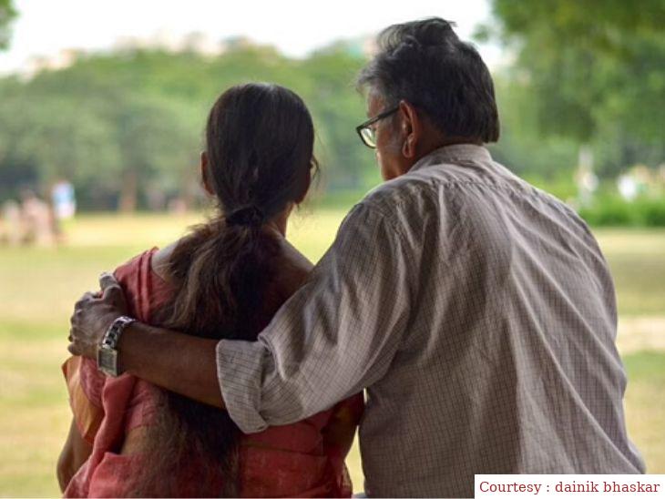Troubled by taking care of a sick wife, a 79 -year -old husband stabbed his wife.