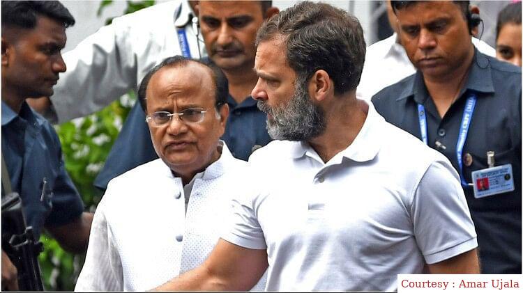 Trying to stop Rahul Gandhi from visiting Manipur.