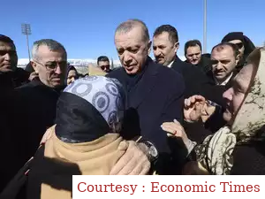 Turkish President admits of shortcomings after increase in death toll