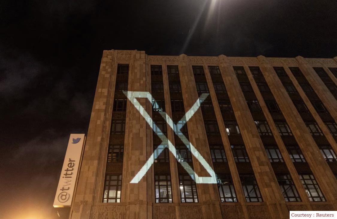 Twitter logo will no longer be a bird but X