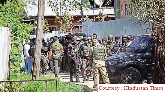 Two Let terrorists killed during an encounter in Baramulla