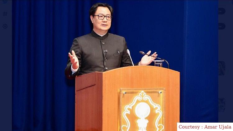 अरविंद केजरीवाल पर केंद्रीय कानून मंत्री का बयान।