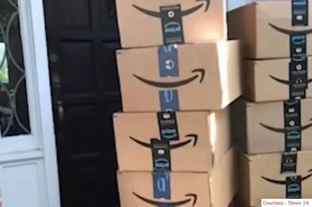Unwanted delivery of 100 package from Amazons house of Virginias woman