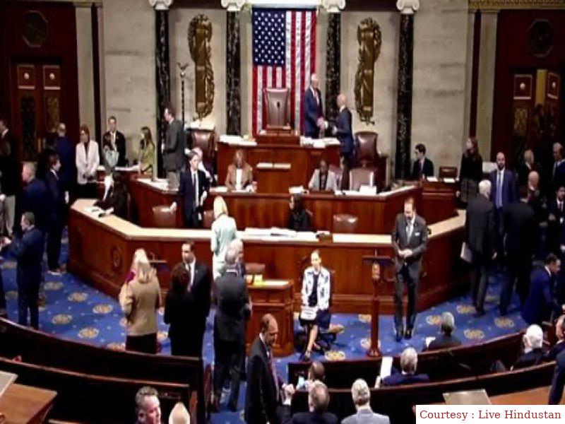 अमेरिका के सांसदों ने एंटनी ब्लिंकन को पत्र लिख कर पाकिस्तान की सैन्य सहायता रोकने की मांग उठाई है।