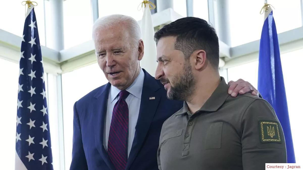 US President Joe Bidon has dashed Ukraines expectation of NATO membership