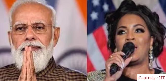 US singer Mary Millben backed up PM on Manipur issue