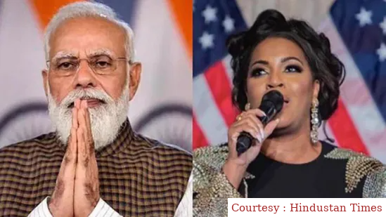 US singer Mary Millben thanks PM Modi in relation to Manipur issue. 