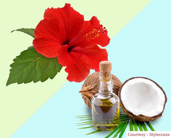 Use coconut oil and jaggery flower hair mask to get long hair