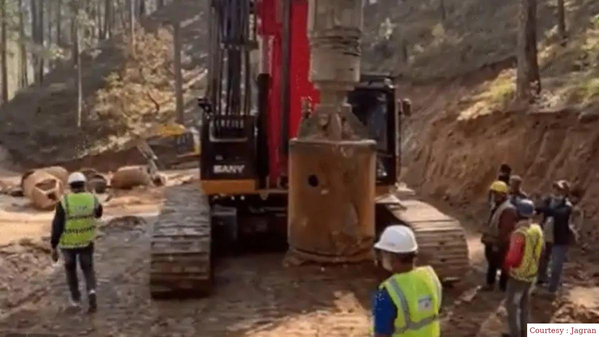 उत्तराखंड टनल में वर्टिकल ड्रिलिंग शुरू