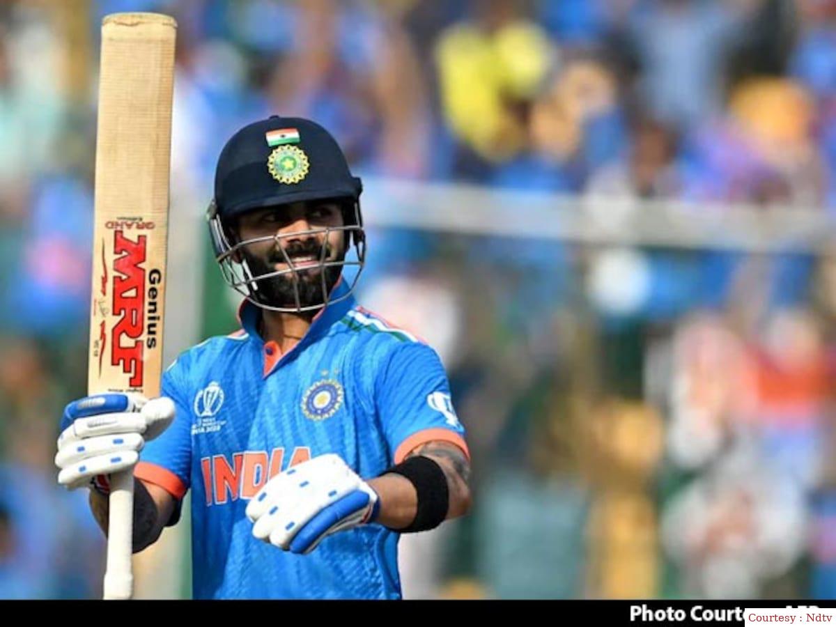 Virat Kohli became the &quot;Man of the Tournament&quot; of the World Cup
