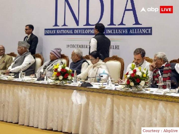 INDIA गठबंधन की वर्चुअल मीटिंग आज, नही शामिल होंगी ममता बनर्जी।
