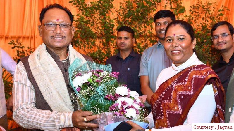 विष्णुदेव साय बने छत्तीसगढ़ के चौथे मुख्यमंत्री।