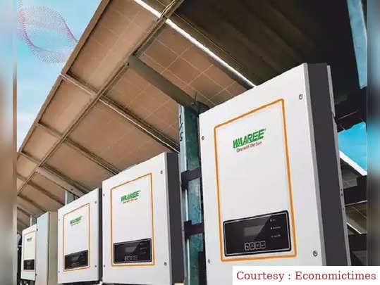 वारी रेनवेबल्स के शेयर में आई तेज़ी।