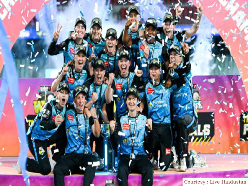 WBBL 2023 Trophy Adelaide Strikers won their names.
