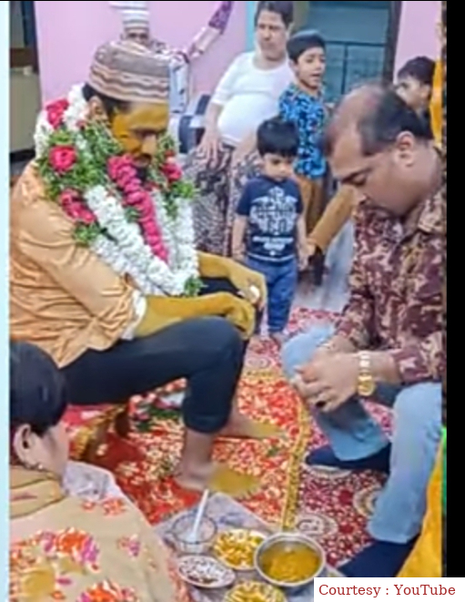 Weeds in the wedding house